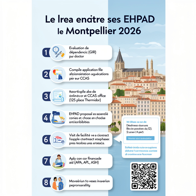 Infographie : ehpad montpellier